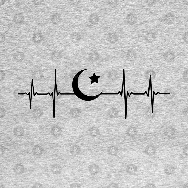 Halfmoon Heartbeat Turkiye Pulse Frequency by Shirtbubble